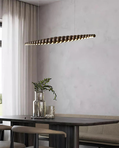 Woodline Orb Chandelier - Yiarolight