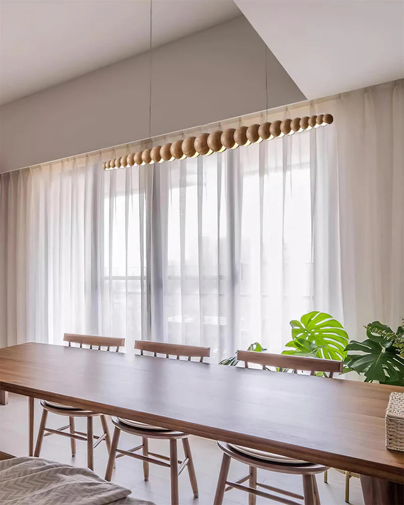 Woodline Orb Chandelier - Yiarolight