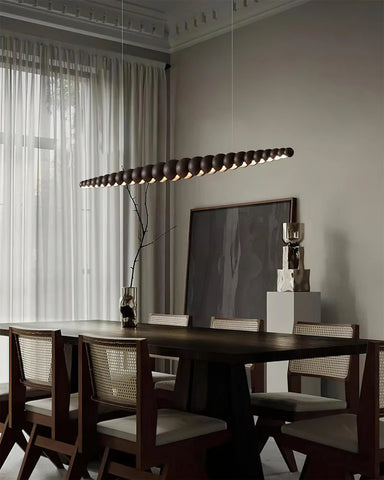 Woodline Orb Chandelier - Yiarolight