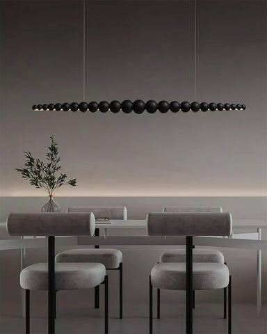 Woodline Orb Chandelier - Yiarolight