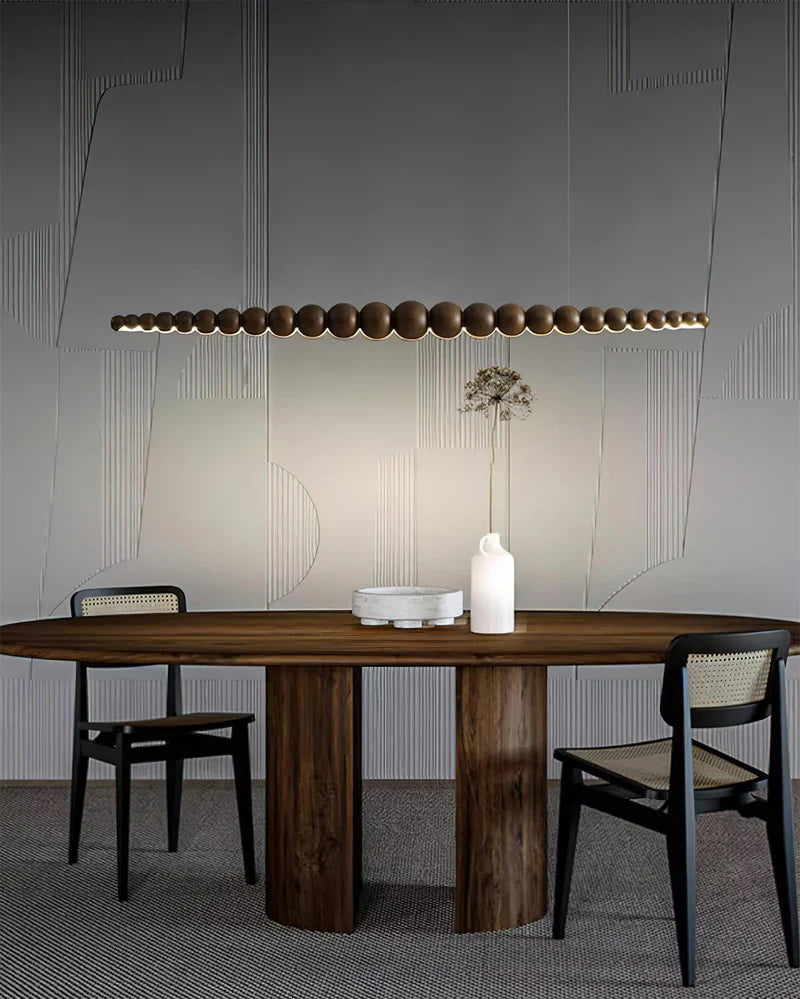 Woodline Orb Chandelier - Yiarolight