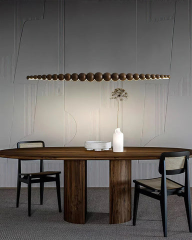 Woodline Orb Chandelier - Yiarolight