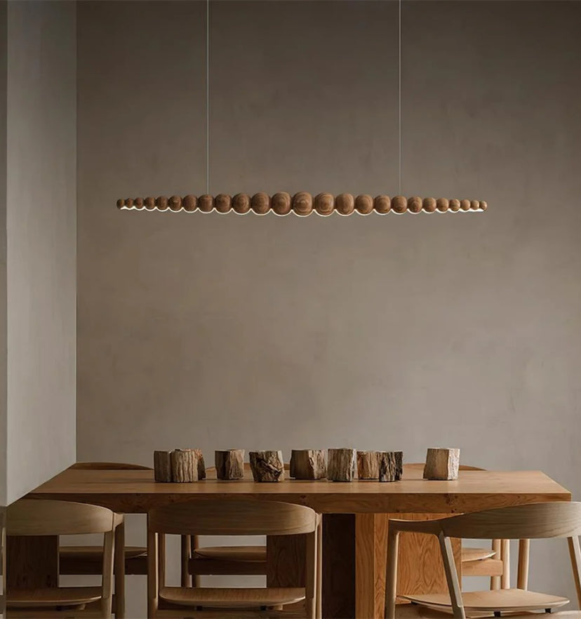 Woodline Orb Chandelier - Yiarolight