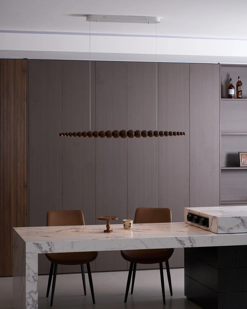 Woodline Orb Chandelier - Yiarolight