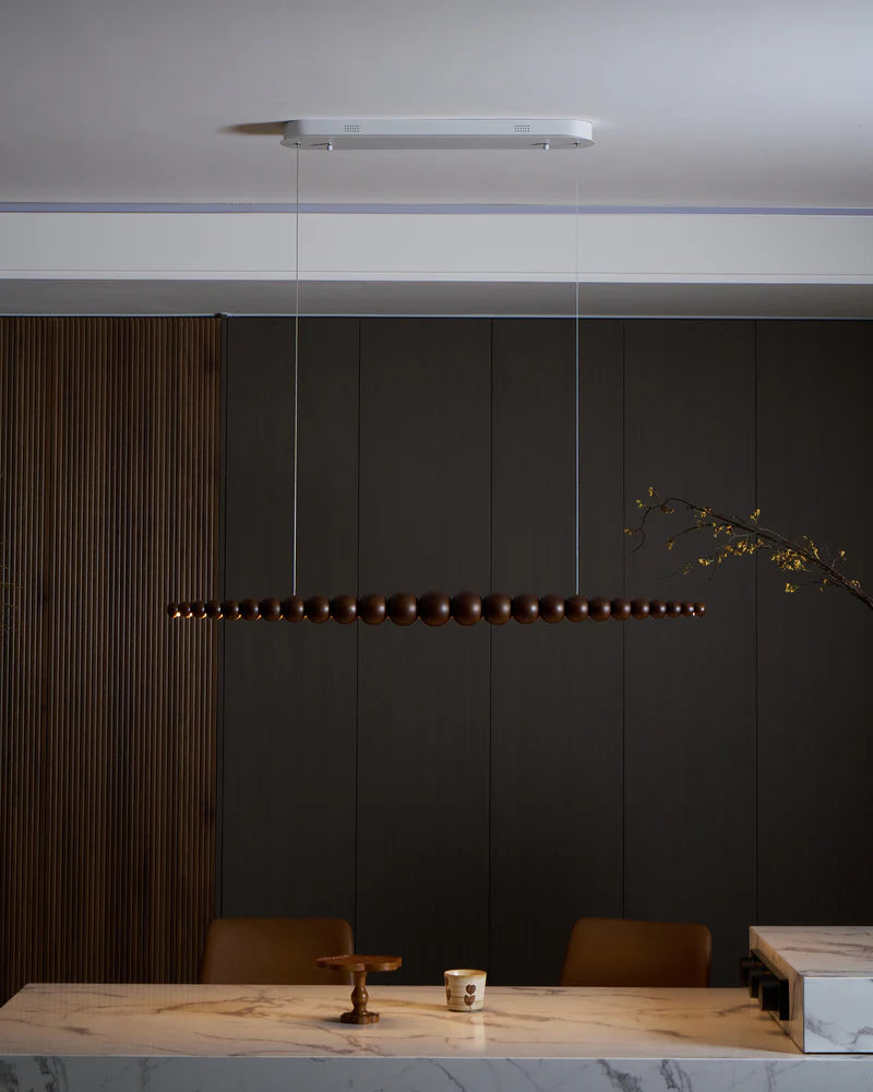 Woodline Orb Chandelier - Yiarolight