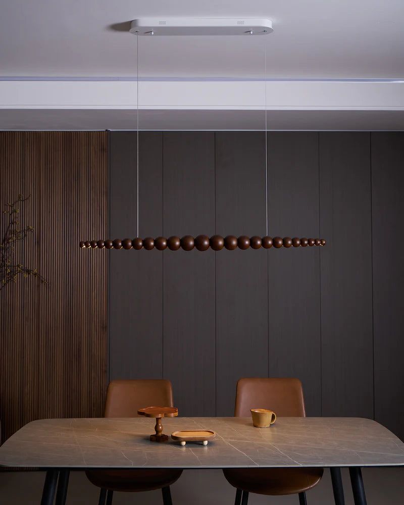 Woodline Orb Chandelier - Yiarolight