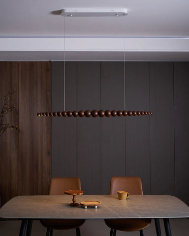 Woodline Orb Chandelier - Yiarolight