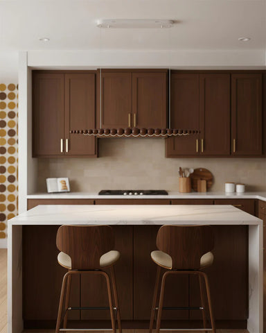 Woodline Orb Chandelier - Yiarolight