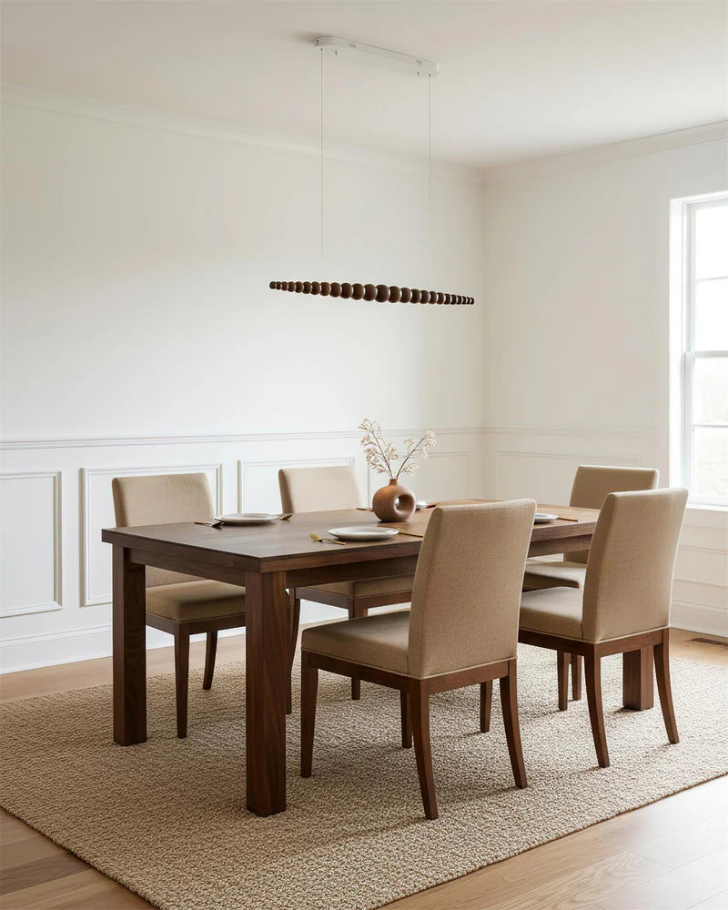 Woodline Orb Chandelier - Yiarolight