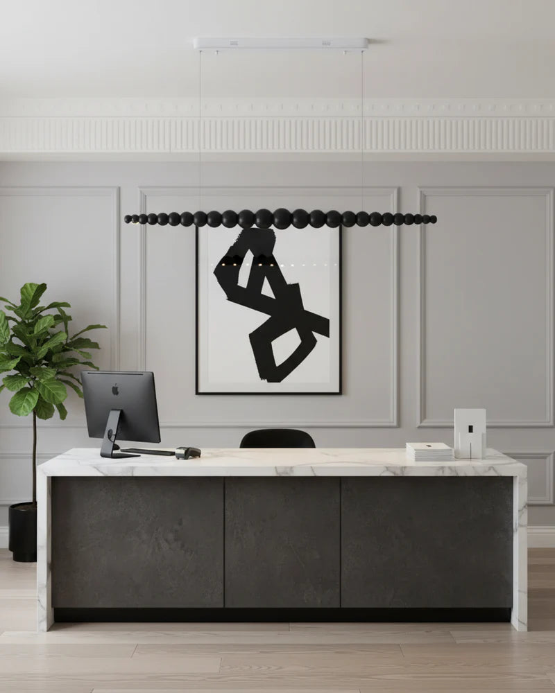 Woodline Orb Chandelier - Yiarolight