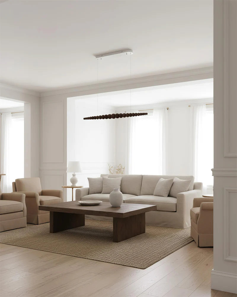 Woodline Orb Chandelier - Yiarolight