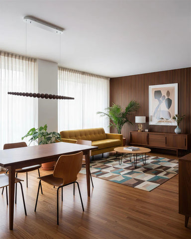 Woodline Orb Chandelier - Yiarolight