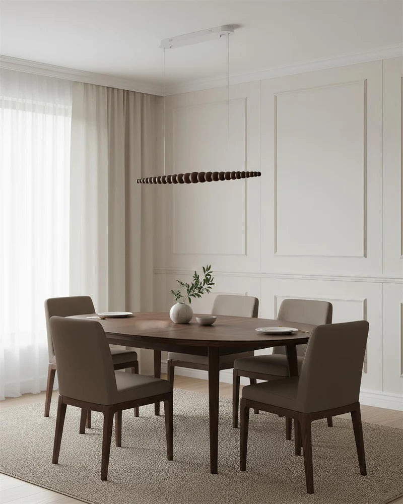 Woodline Orb Chandelier - Yiarolight