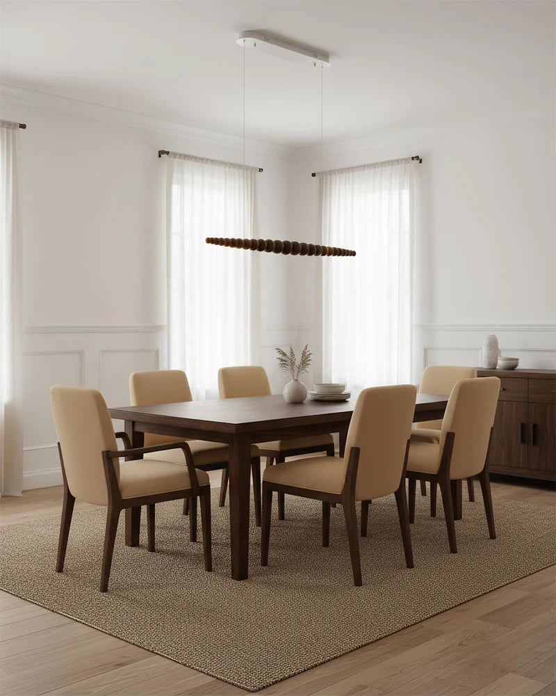 Woodline Orb Chandelier - Yiarolight