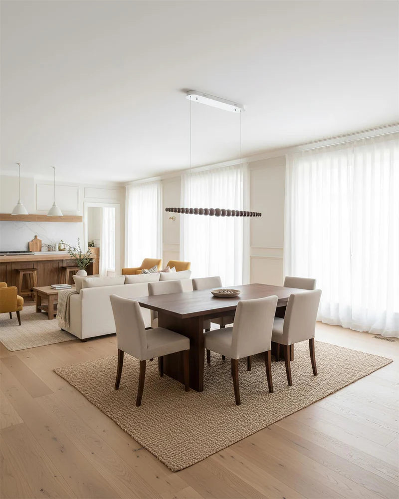 Woodline Orb Chandelier - Yiarolight