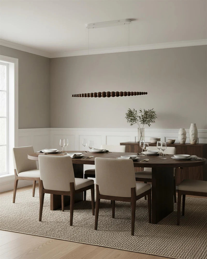 Woodline Orb Chandelier - Yiarolight