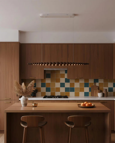 Woodline Orb Chandelier - Yiarolight