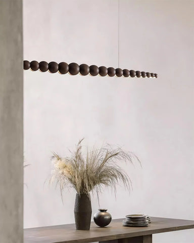 Woodline Orb Chandelier - Yiarolight