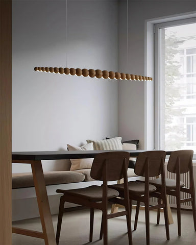 Woodline Orb Chandelier - Yiarolight