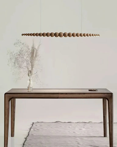 Woodline Orb Chandelier - Yiarolight