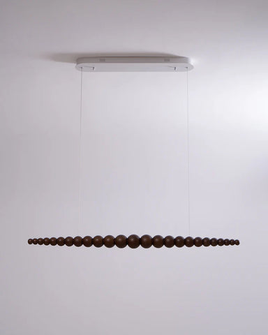 Woodline Orb Chandelier - Yiarolight