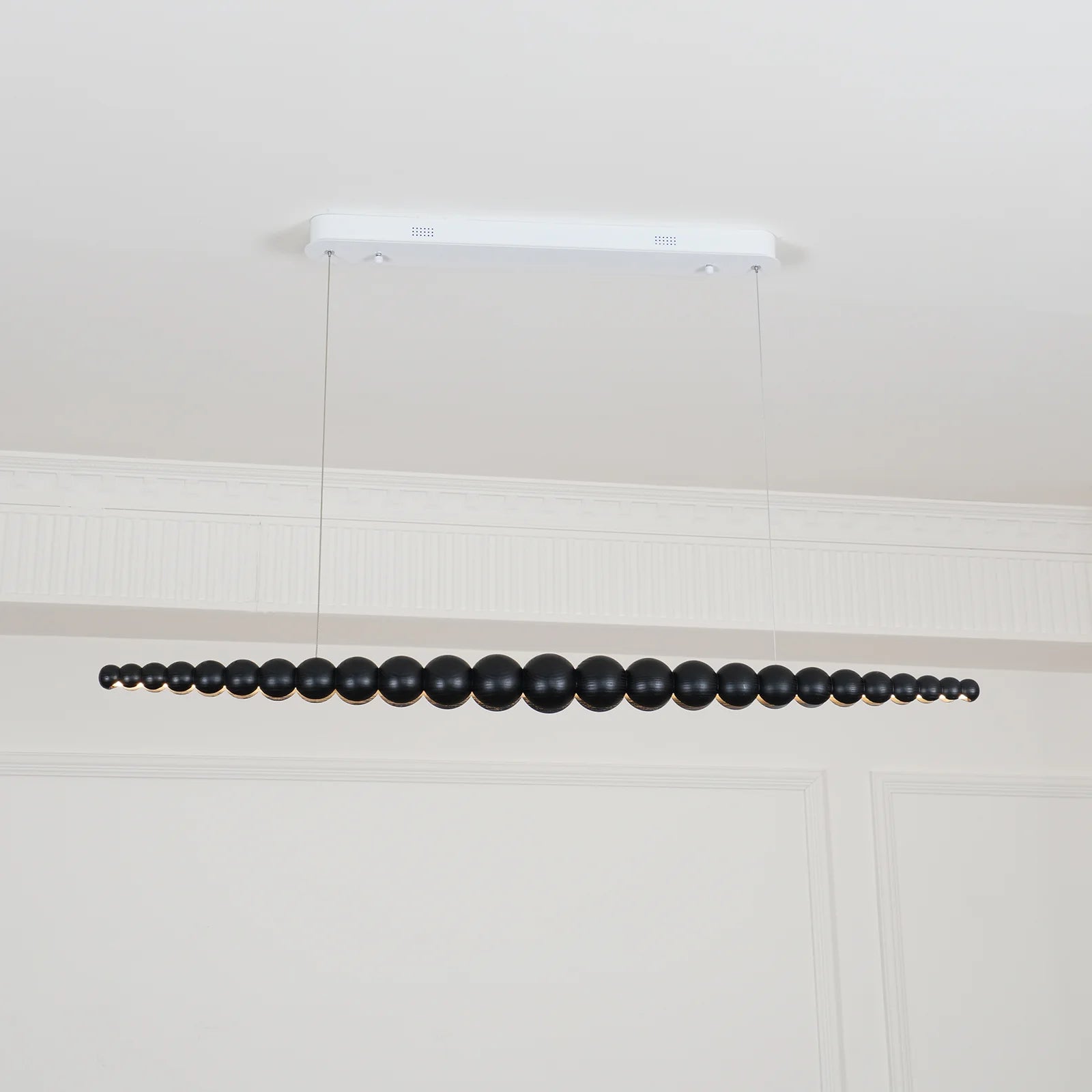 Woodline Orb Chandelier - Yiarolight