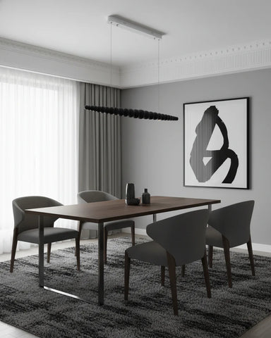 Woodline Orb Chandelier - Yiarolight