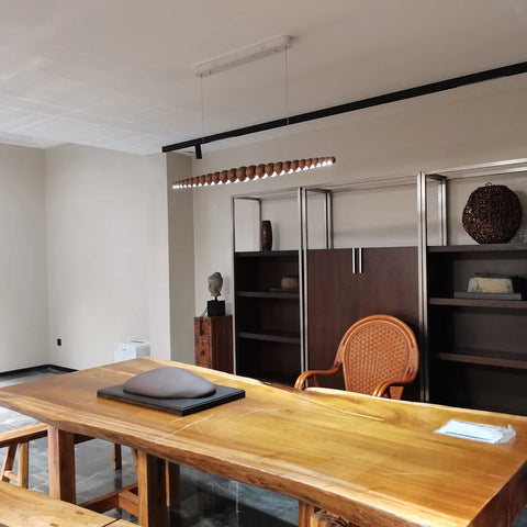 Woodline Orb Chandelier - Yiarolight