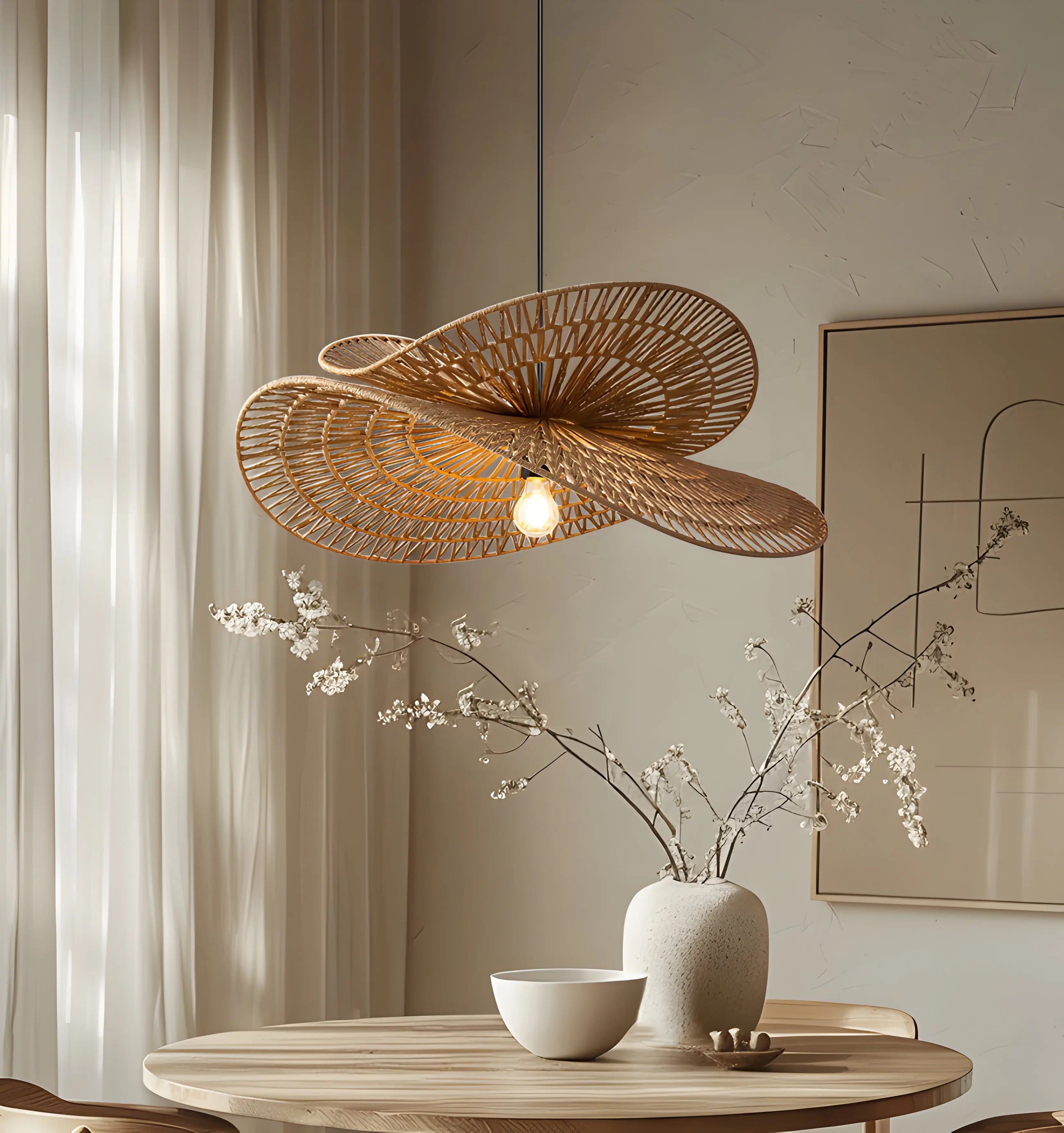 Woven Breeze Pendant Light