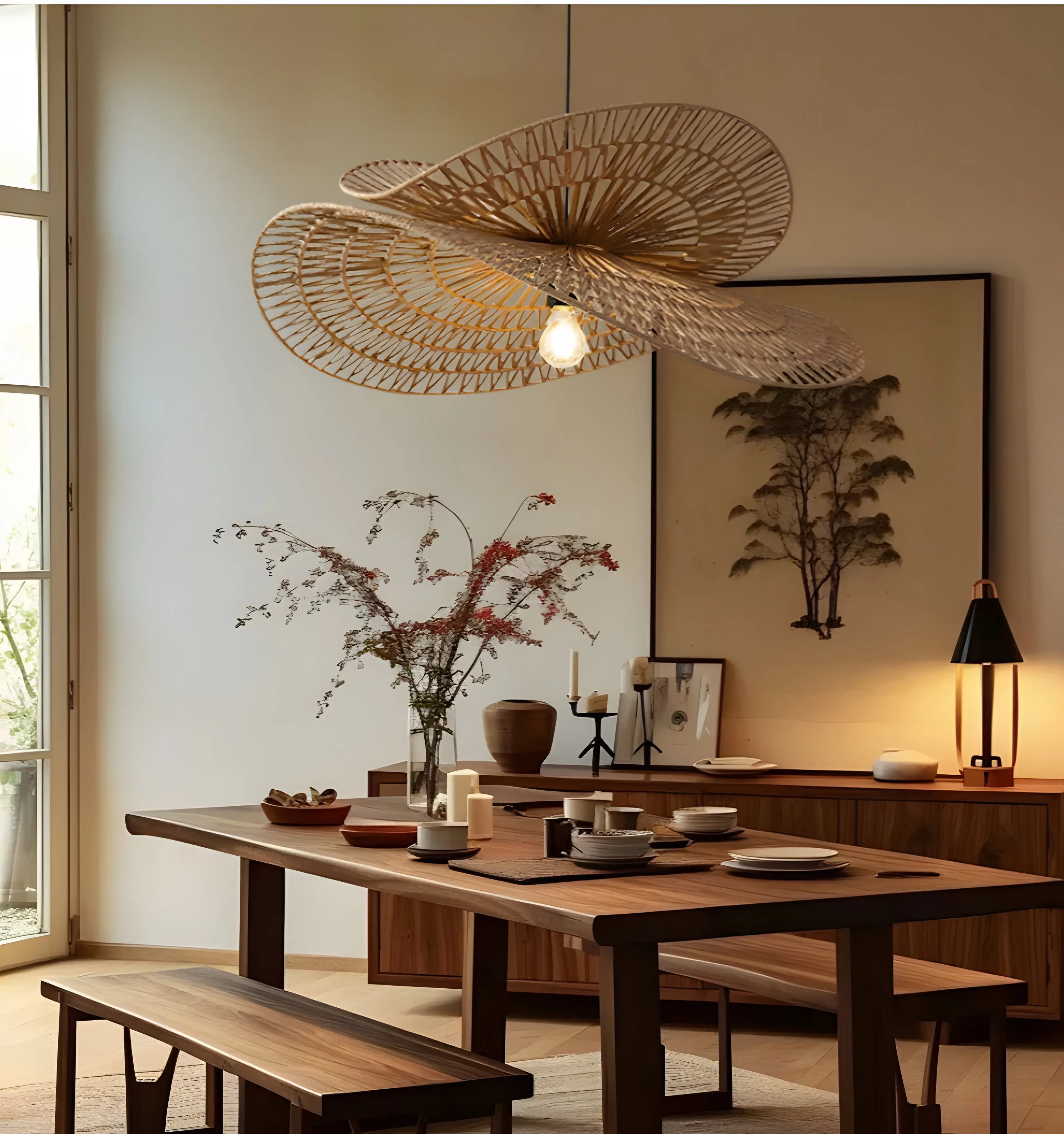 Woven Breeze Pendant Light