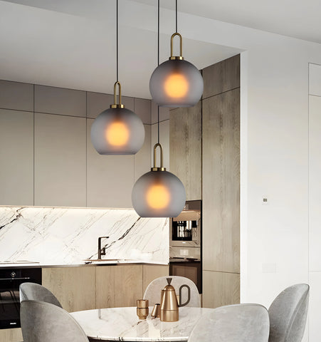 PENDULUM GLASS PENDANT LAMP