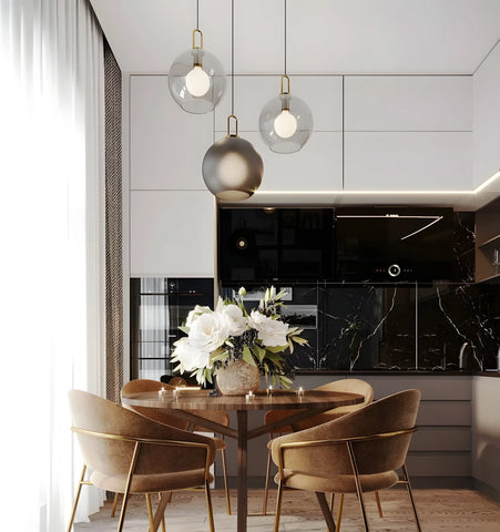 PENDULUM GLASS PENDANT LAMP