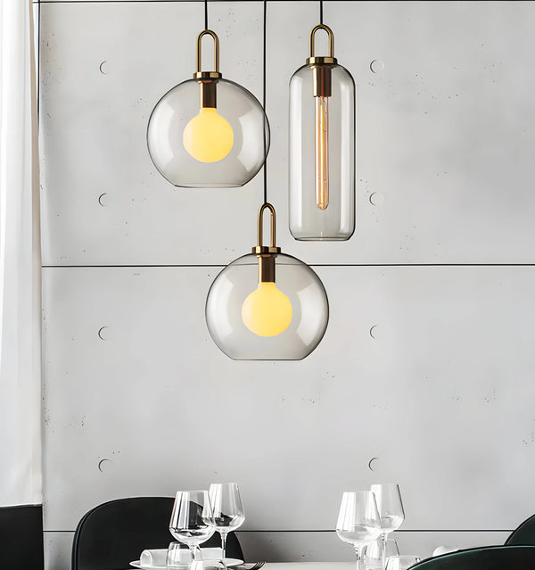 PENDULUM GLASS PENDANT LAMP