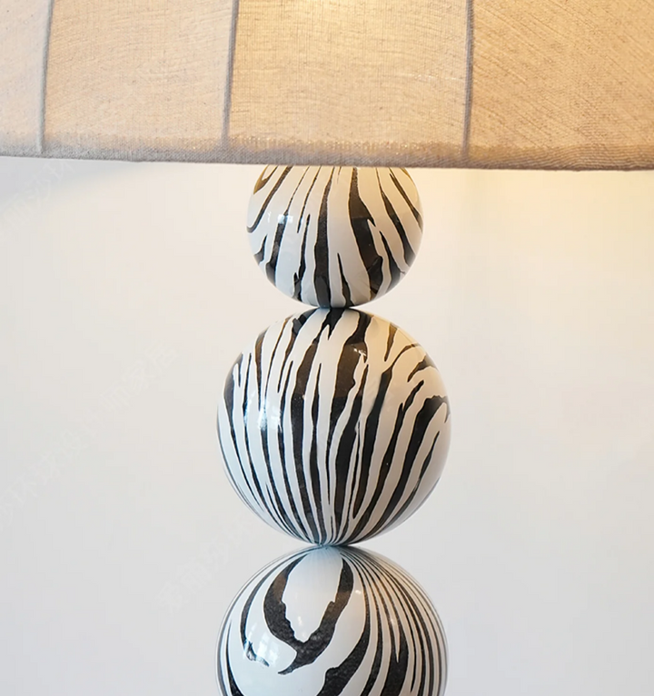 Zebra Floor Lamp