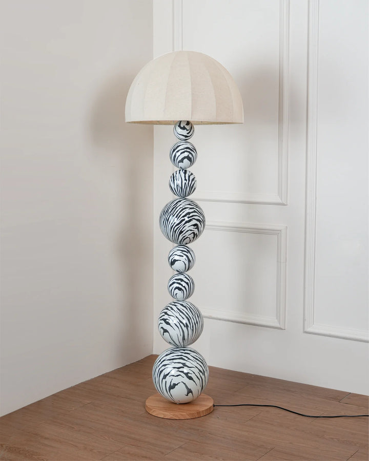 Zebra Floor Lamp