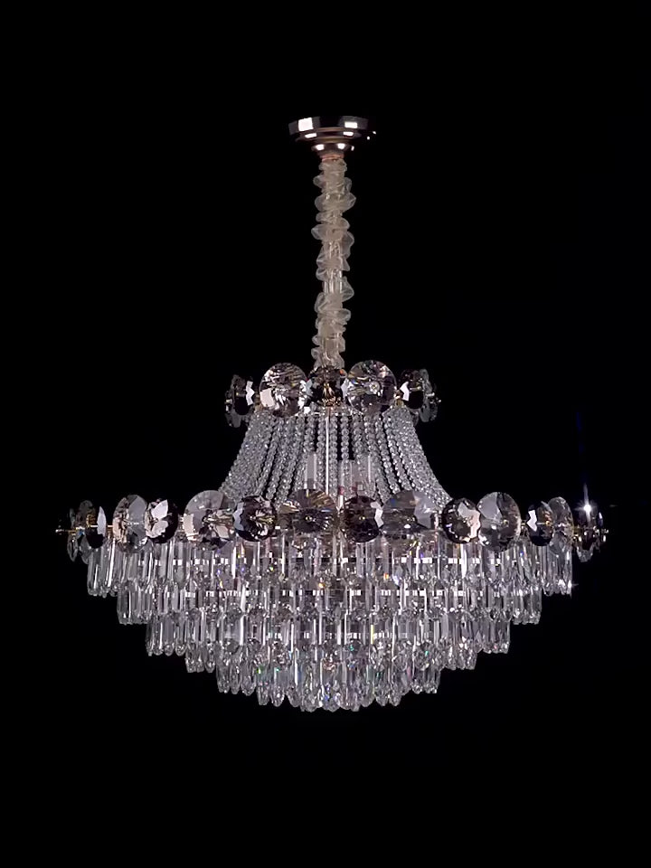 GIORO CRYSTAL CHANDELIER