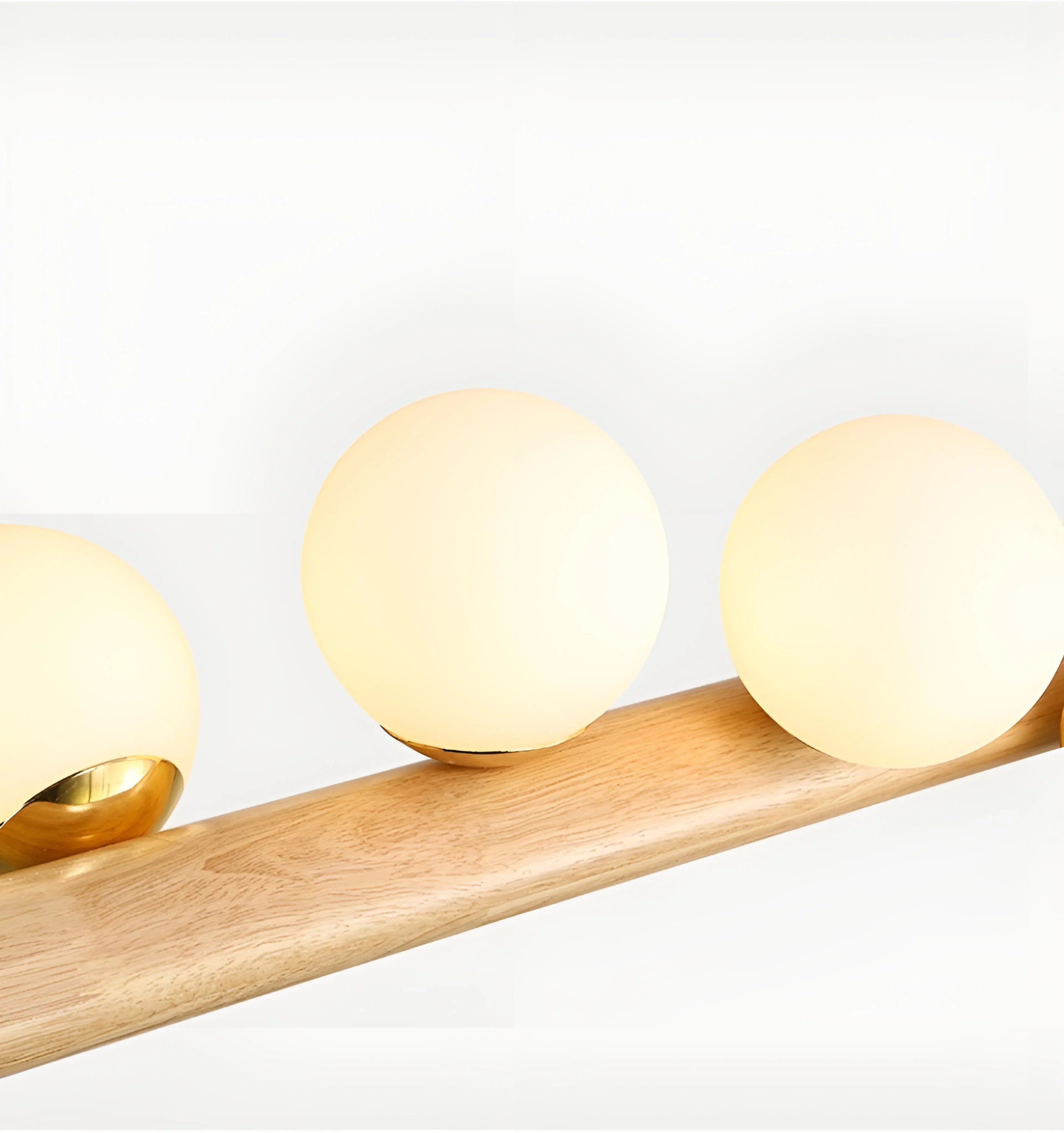 Amelia Log Bubble Chandelier