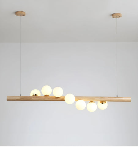 Amelia Log Bubble Chandelier