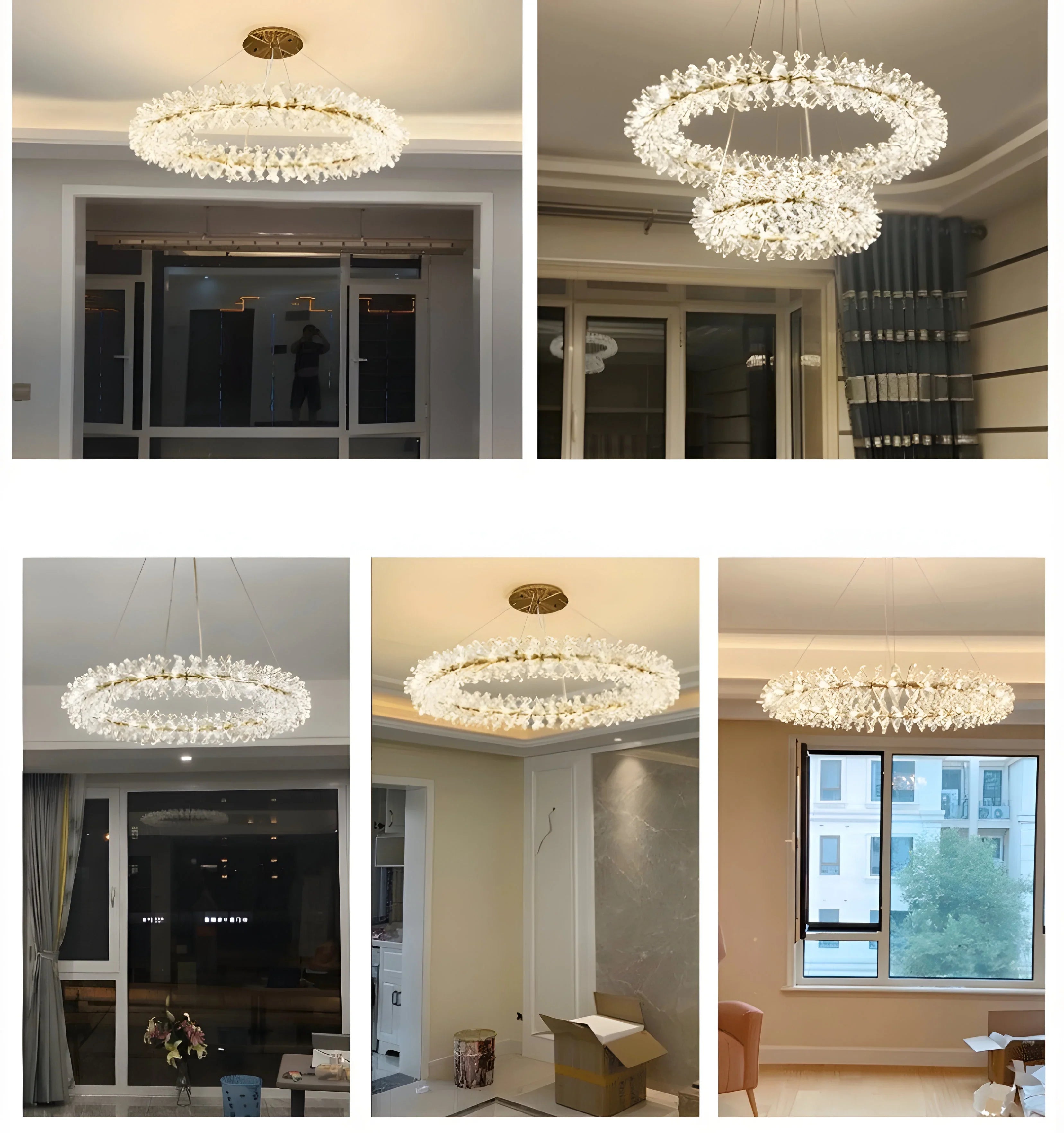 Anna Crystal Chandelier