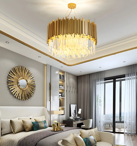 QUEEN K9 CRYSTAL CHANDELIER