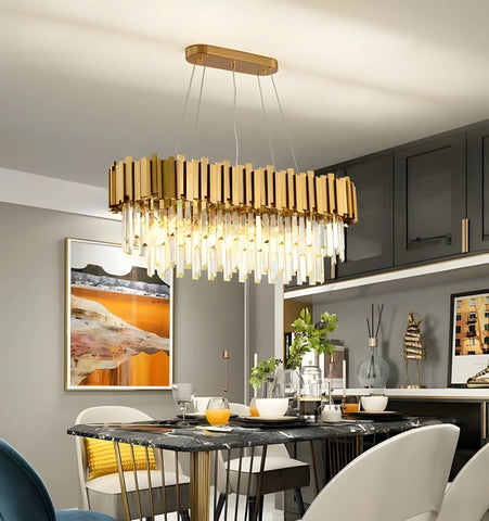 QUEEN K9 CRYSTAL CHANDELIER