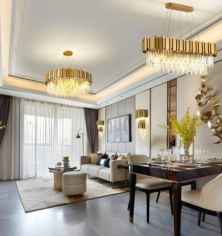 QUEEN K9 CRYSTAL CHANDELIER