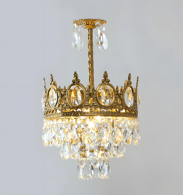 VINTAGE ROYAL CRYSTAL CHANDELIER