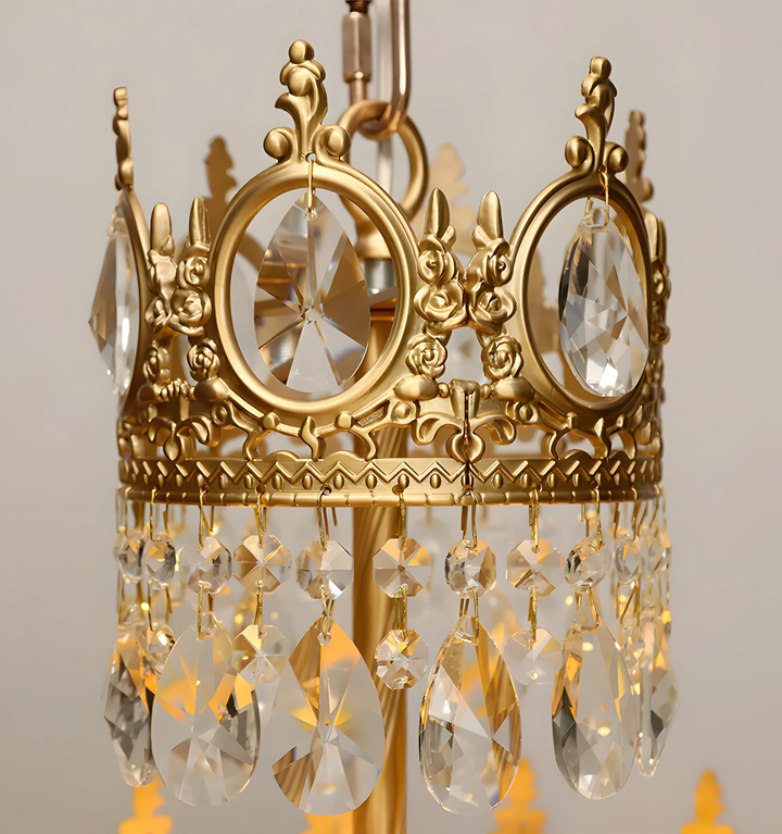 VINTAGE ROYAL CRYSTAL CHANDELIER