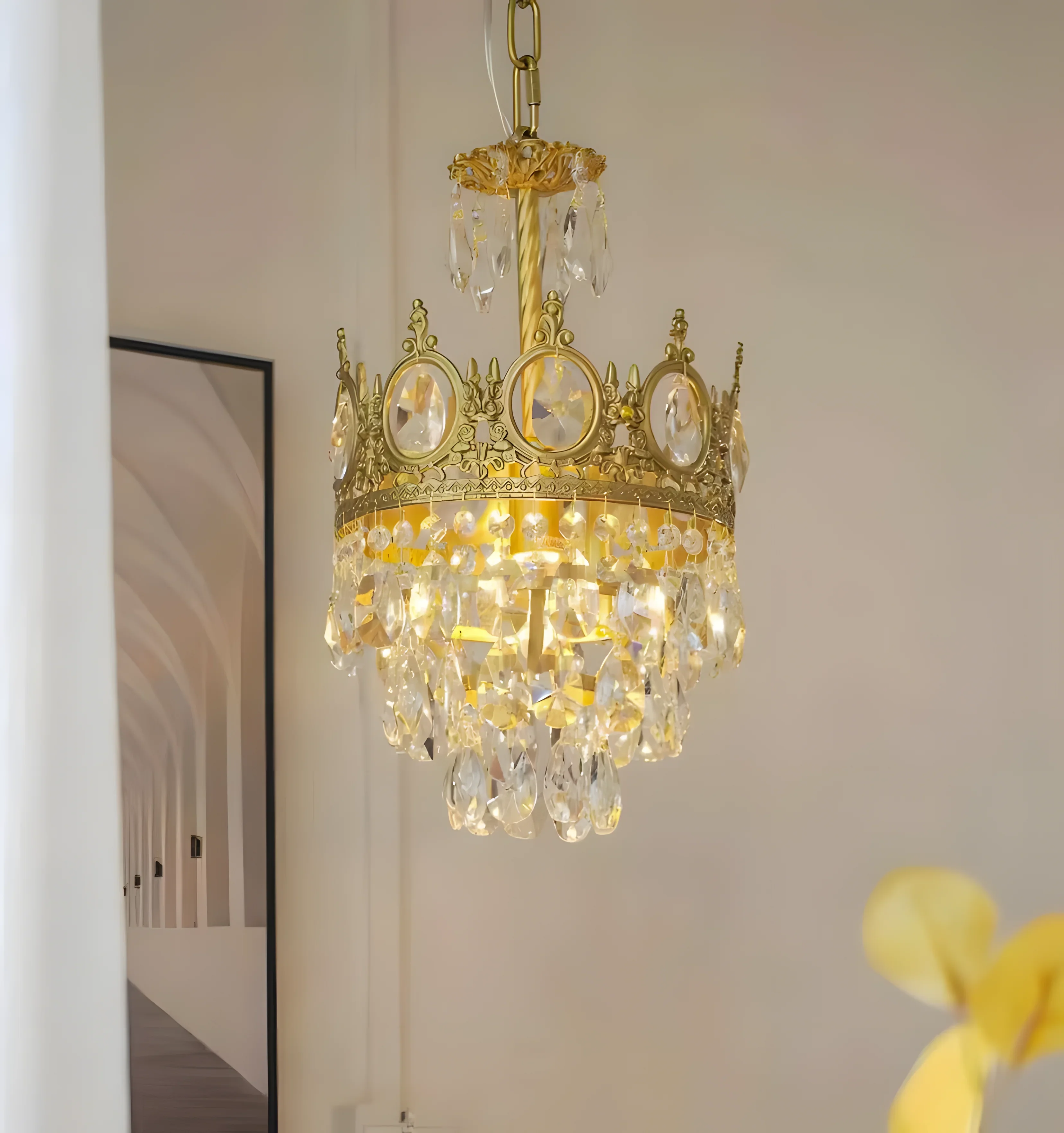 Vintage Royal Crystal Chandelier