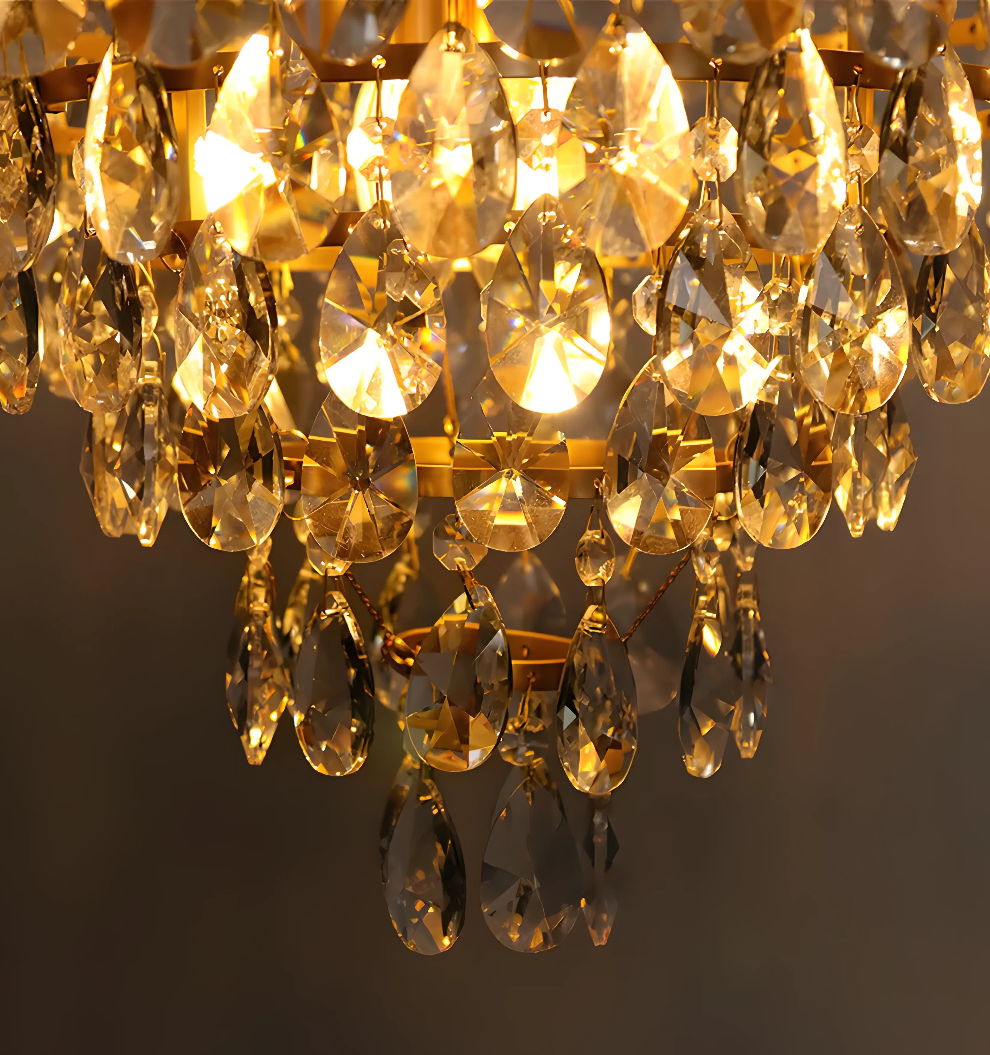 Vintage Royal Crystal Chandelier