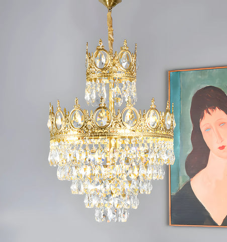 Vintage Royal Crystal Chandelier