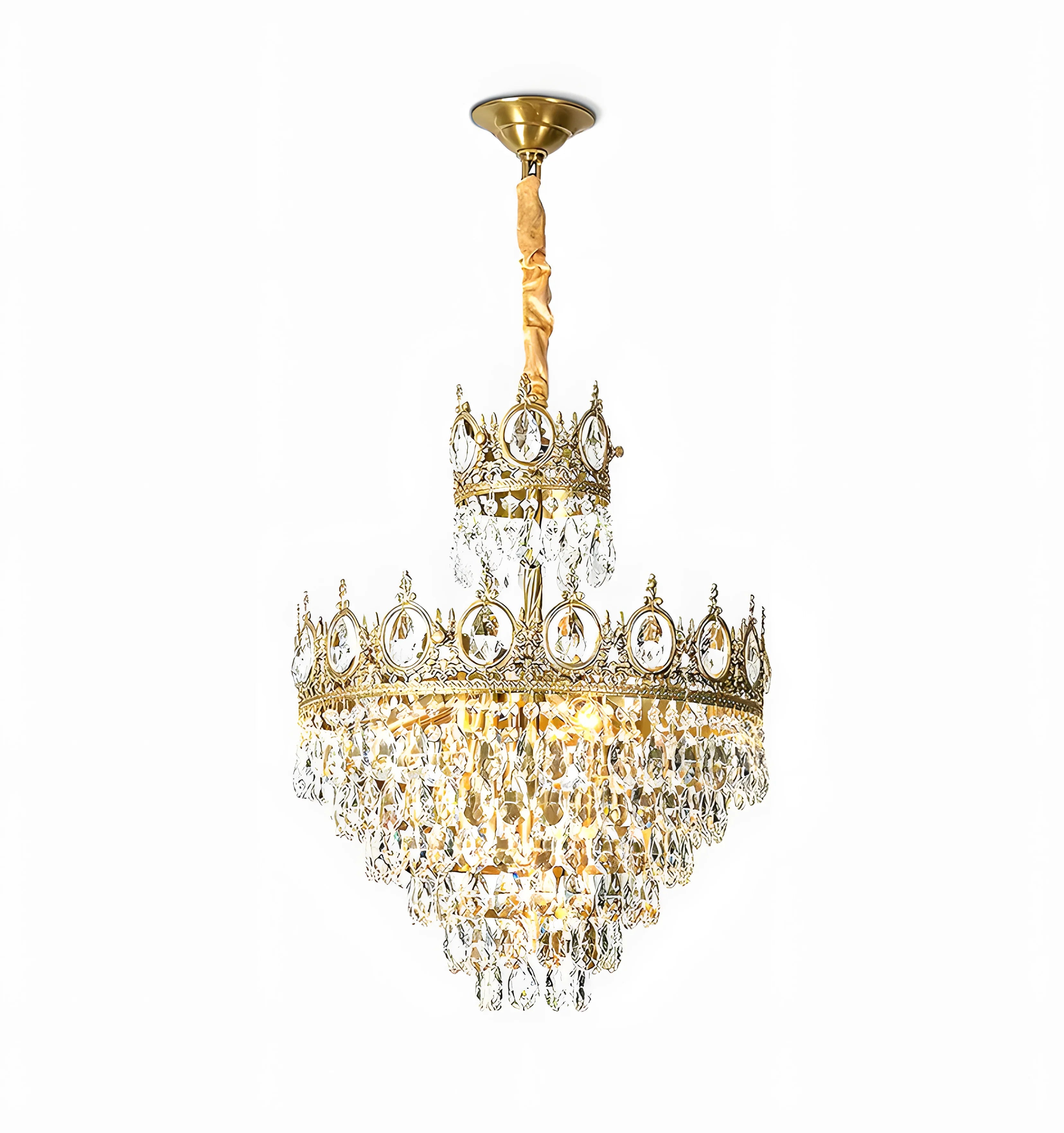 Vintage Royal Crystal Chandelier