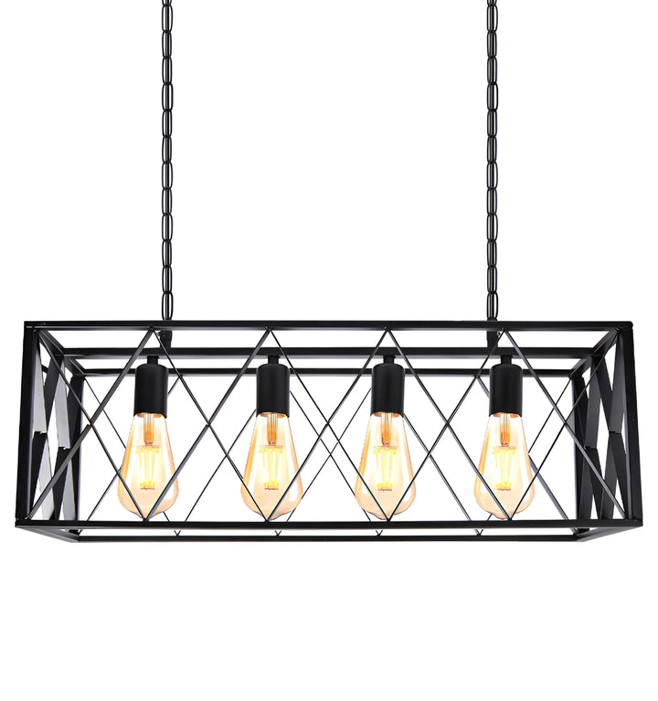 FARMHOUSE RECTANGULAR ISLAND LIGHT