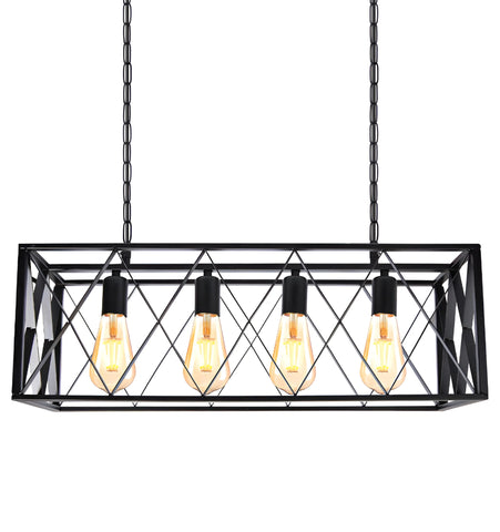 FARMHOUSE RECTANGULAR ISLAND LIGHT